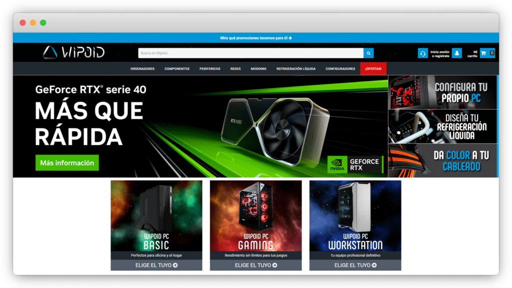 Wipoid e-commerce - portada