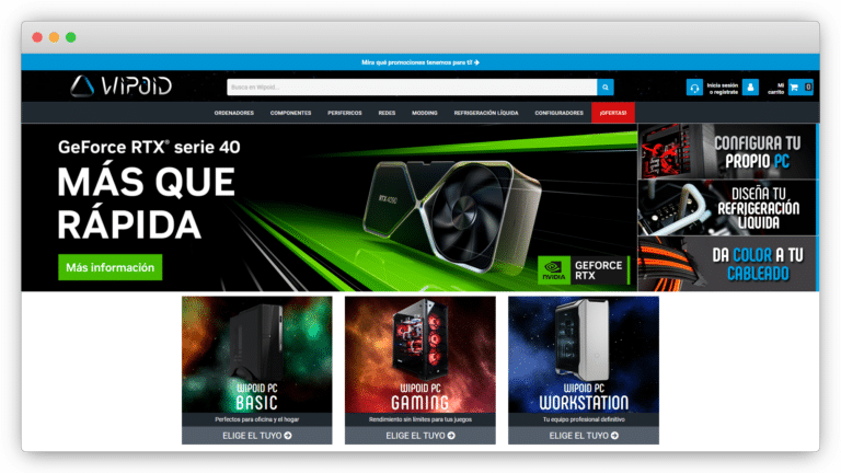 Wipoid e-commerce - portada